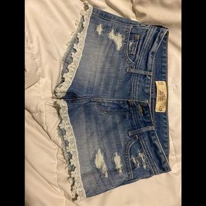 Hollister Denim Short Short